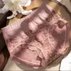 Roupa Íntima Feminina de Grafeno Cintura Alta Pós-parto Levanta Abdômen e Quadril Tamanho Grande Calcinhas Cintura Média Modeladora de Corpo Renda Roupa Íntima para Mulheres