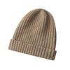 Nuevo Gorro de Cachemira Grueso Unisex Otoño/Invierno 2025 Moda Versátil Gorro de Lana Tejida para la Cabeza con Protección para los Oídos