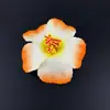 Flor de Hibisco Artificial Nova Diâmetro 10cm Foto de Viagem Roupa de Banho para Praia Acessórios Criativos para Cabelo Decoração de Sala de Estar Casamento
