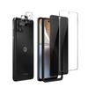 Para película protectora de pantalla de teléfono móvil Moto G32 transparente blanco alto aluminio gran arco serigrafía lente película de vidrio templado