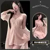 Bordado de Encaje Dorado qqny Camisón Coqueto Sexy Lencería Puro Deseo de Alta Gama Sensual Tentación Babydoll para Mujer