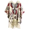 Chal de Estilo Bohemio Étnico de Comercio Exterior para Primavera, Otoño e Invierno, de Longitud Media, que No Suelta Pelo, para Mujeres, Abrigo Chal para Viajes y Aire Acondicionado