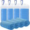 Toalla Deportiva Personalizada Transfronteriza de Sensación Fría, Secado Rápido, Seca el Sudor, Toalla para Fitness Yoga con Logo Imprimible, Enfriamiento, Toalla Absorbente de Sudor y Enfriadora