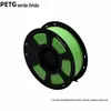Filamento para Impressão 3D PETG 1,75mm Pacote de 1kg 19 Cores Alta Tenacidade Resistência ao Impacto Resistência a Altas Temperaturas Fio de Impressão
