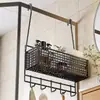 Prateleira de Armazenamento para Banheiro Quarto de Banho Chuveiro Cesta Suspensa para Banheiro Artigos de Higiene Pessoal Toalha Rack de Armazenamento para Toalhas de Banho