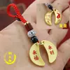 Copo Mini Tai Chi de Cobre Copo de Adivinhação Yin-Yang Copo Risonho Copo Realizador de Desejos Pingente de Chaveiro Atacado
