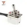 Interruptor Basculante de Palanca Larga de 13CM con Interruptor Basculante de Cable KNS-2 Interruptor Basculante de Agujero Interruptor de Modificación de Coche
