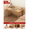 Escritorio de madera maciza, escritorio para computadora de escritorio, escritorio simple, escritorio para estudiantes, escritorio para apartamento pequeño, mesa de estudio