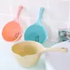 Cucharón de Agua de Plástico Engrosado para Cocina Casera, Baño, Recoger Agua, Cucharón para Deriva, Cucharón para Agua para Champú de Niños