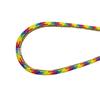 Fornecimento de fábrica corda de calça colorida arco-íris corda de chapéu corda de cintura vários tamanhos pronta entrega moda chapéu cordão