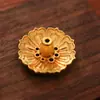 Suporte para Incenso Liga de Zinco Elefante Flor de Lótus Suporte para Incenso Ruyi Suporte para Incenso Portátil Queimadores de Incenso Boshan Mini para Casa