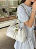 2026 Bolso de Cubo Nuevo con Cordón, Bolso Hobo Pequeño Texturizado Estilo Chanel, Bolso de Axila, Bolso de Hombro, Bolso Pequeño Hippie