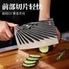 Guangdong Yangjiang 20 yuanes modo de puesto en funcionamiento Jianghu cuchillo de cocina de acero inoxidable forjado a mano cuchillo de cocina de corte doméstico de doble propósito
