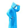 Poncho de EVA grueso, no desechable, transparente, para senderismo, viajes, moda, impermeable para adultos y niños, para hombres y mujeres.