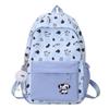 Mochila para Estudante do Ensino Médio e Superior Grande Capacidade Campus Casual Bolsa Escolar Feminina Simples Esportiva de Viagem Bolsa para Notebook