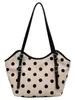 Bolso de hombro fresco de lunares estilo coreano para mujer, nuevo bolso de hombro de nicho de moda de verano 2026, bolso de mano cruzado versátil