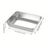 Lonchera 316 Caja Conservadora Almacenamiento de Cocina Acero Inoxidable 304 Grado Alimenticio Refrigerador Hogar Sellada Fruta Lonchera