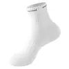 Meias de Badminton Masculinas com Fundo de Toalha com Partículas Amortecimento Absorventes de Suor Meia-Calça Meia Esportiva Atacado Meias Profissionais para Corrida Desodorante