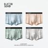 Roupa Íntima Masculina Algodão Puro Tipo a Boxer Brief de Algodão 2026 Novo Verão Respirável Tamanho Grande Boxer Brief Masculino