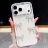 Aplicable a Funda para iPhone 18 Pro Max Estrella Diamante DIY Moño Manzana 17E Piel Dopamina Sensación Protectora