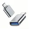 Adaptador OTG de alto brillo al por mayor de fábrica, tipo C a USB 3.0, conexión de transmisión de datos, convertidor de disco U
