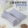 Almofada de Trigo Sarraceno Inteiro, Núcleo de Almofada de Dormir com Proteção da Coluna Cervical, Almofada de Tração Rica em Grãos para Adultos, Almofada de Trigo Sarraceno Combinada Removível