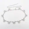 Cadena de Cintura de Mariposa con Pedrería para Mujer Diseño de Nicho Sentido Metálico Cadena de Cintura para Mujer Accesorio de Vestido Versátil de Alta Gama