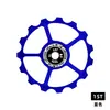 Rueda Guía de Cambio Trasero para Bicicleta de Carretera Bicicleta 11T-17T Aleación de Aluminio Cambiador Bicicleta de Montaña Rodamiento Cerámico Engranaje