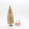 Árbol de Navidad Mini Transfronterizo Seda de Sisal Azul-Verde Árbol de Navidad Pequeño Adornos de Escritorio Torre de Nieve Pino 3-23cm