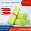 Novo material Bolsa expressa verde Qiuxiang saco de embalagem saco de logística à prova d'água espessado saco de embalagem para roupas verdes atacado em estoque
