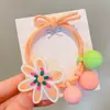 Elástico de Cabelo Infantil Elástico de Cabelo Desenho Animado Amarrador de Cabelo Urso Elástico Fofo para Meninas Acessórios de Cabelo para Meninas Anel de Cabelo