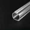 Perfil Extruido de PC de Alta Transparencia para Tubos de Luz de Forma Especial, Carcasa Protectora Personalizada para Tiras de LED de Plástico de PC de Forma Especial