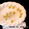 Perla Simulada Cáñamo Flujo Bola Ruidosa Relleno de Pegamento Material Hecho a Mano DIY Pellizcar Bola Hecha a Mano Relleno de Pegamento en Crema