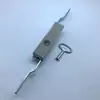 Cilindro de cerradura MS821 beige, varilla de conexión de cerradura, cerradura de puerta de gabinete eléctrico, cerradura de puerta de caja de distribución, cerradura de gabinete de chasis