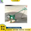 Equipo de Rectificado de Placas de Acero Tipo Empuje Manual Máquina de Rectificado y Pulido de Chapa Metálica Equipo de Rectificado con Banda Eléctrica para Placas de Acero