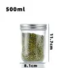 Frascos de Almacenamiento Sellados, Frascos Masoneros de Vidrio Resistentes a Altas Temperaturas, Frascos para Mermelada, Frascos para Caviar, Frascos Sellados, Frascos para Guisos Frescos