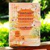 Torre de la garza de Shanxi souvenir turístico cultural y creativo llavero insignia rompecabezas regalo regalo manual súper para negocios regalo al por mayor