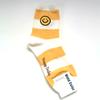 Calcetines Amarillo Naranja de Principios de Primavera Corea del Sur Amarillo Dopamina Calcetines para Mujer de Caña Media Cintura Calcetines de Algodón para Mujer ETNA COLOR VÍVIDO
