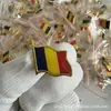 Broches Bandeira Americana para Revenda em Estoque, Insígnias de Resina, Pins de Liga de Países do Mundo, Fechos de Borboleta