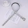 Comercio Exterior Europeo y Americano Cinturón Sexy Moda Femenina Tendencia Ojo Brillante Estilo Occidental Y2K Hebilla de Pedrería Cinturón Ancho Cadena de Cintura