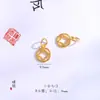 Oro Arena Vietnamita Accesorios DIY Moneda Fortuna Abalorio Transferencia Colgante Moneda Antigua Collar Pulsera Pulsera con Cuentas para Mujeres