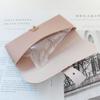 Bolsa Macia para Óculos com Fivela Atacado Óculos de Sol Óculos Planos Estojo Universal para Óculos Conjunto Embalagem de Couro Feminina