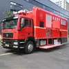 Veículo de Emergência para Drenagem Marca Zhonghui Techeng 25 Toneladas, Veículo para Controle de Inundações e Drenagem em Chassi Shandeka, Veículo de Emergência para Túneis e Metrô