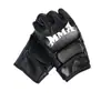 Suministro de Fábrica Adultos Niños Sanda Lucha UFC Boxeo Muay Thai Entrenamiento de Lucha MMA Guantes de Boxeo Medio Dedo
