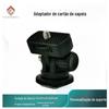 SLR conector da câmera hot shoe titular do cartão de conversão cabeça universal PTZ suporte do telefone móvel transmissão ao vivo