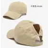 Gorra de Béisbol de Nuevo Estilo que se Puede Usar para Recoger una Cola de Caballo, Sombrero Ligero para el Sol para Actividades al Aire Libre, Gorra Casual Versátil de Color Sólido para Mujer