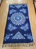 Lenço Dali Tie-Dye 2026 Novo Estilo Étnico de Yunnan Algodão e Linho Tingido de Azul Lenço Artístico Retrô Lenço para Ar Condicionado