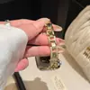 Pulseira de Metal Zircônia Cobre com Pontos de Estrela Adequada para Apple Watch iWatch 12ª Geração 11/10