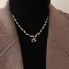 Colar com Pingente de Pônei do Ano Zodiacal Pérola para Mulheres, Exquisito Versátil Temperamento Gentil Design Único Corrente para Clavícula