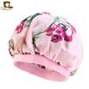 Gorro de noche Sade elástico de ala ancha gorro redondo gorro de quimioterapia gorro de permanente gorro para la caída del cabello TJM-408